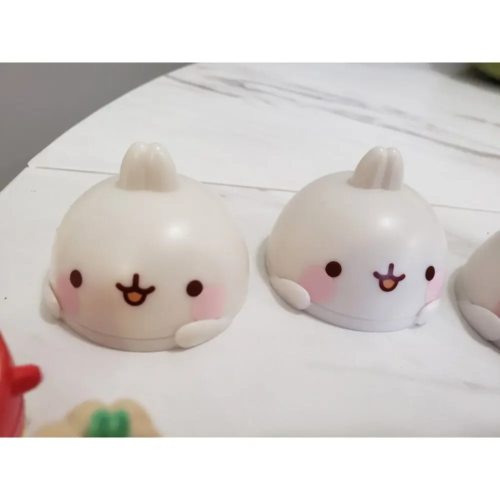 Molang Push N Peel Mystery Blind Mini Set LOT Jazzwares 2017 Halloween‎